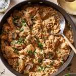 Creamy One-Pot Chicken Marsala Orzo