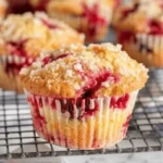 Cherry Cobbler Muffins