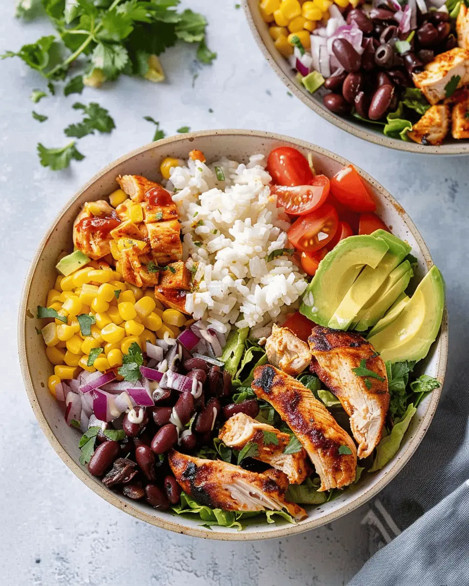 Chicken Burrito Bowl: Easy, Flavorful, and Guilt-Free Delight
