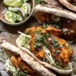 Sheet Pan Chicken Pitas with Herby Ranch Slaw