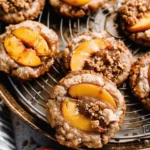 peach cobbler cookies