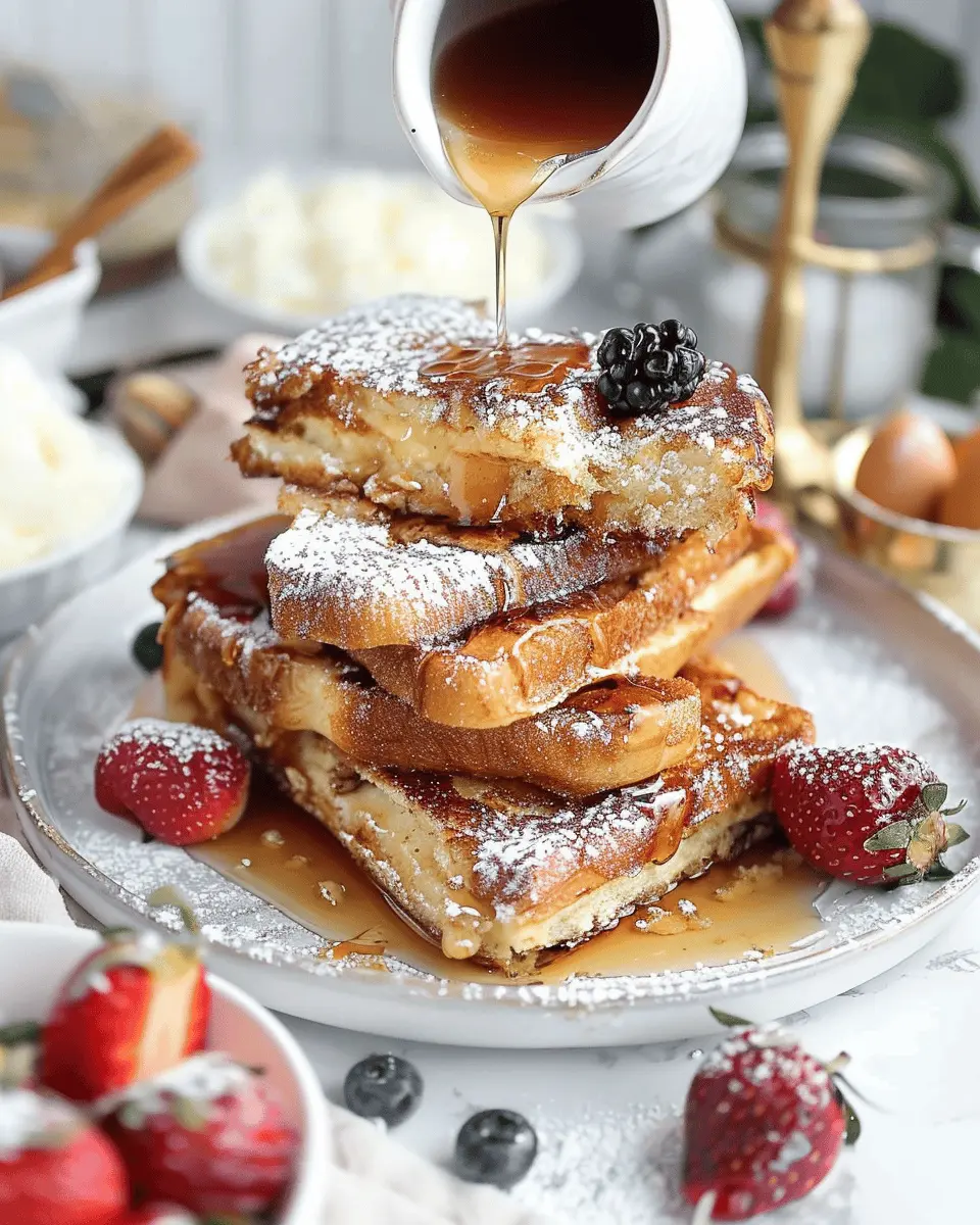 Churro Stuffed French Toast: Indulgent Breakfast Bliss at Home