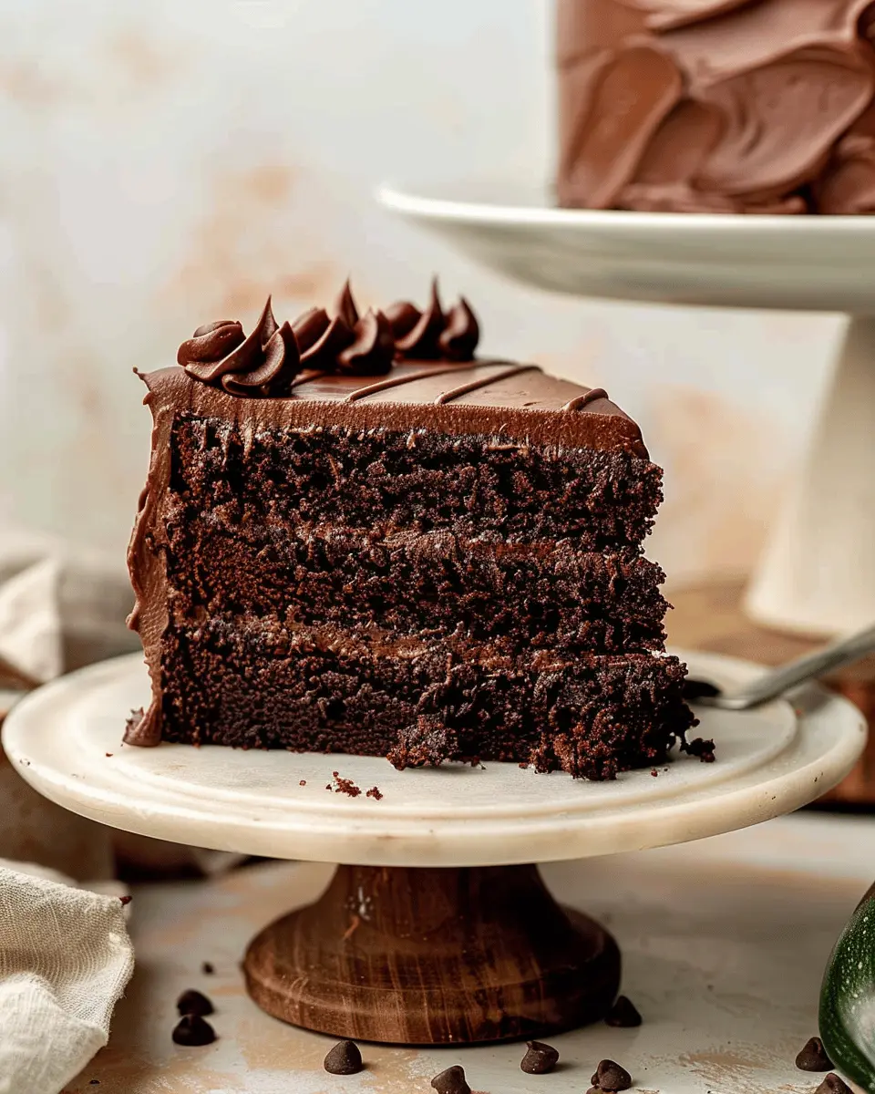 Chocolate Zucchini Cake: The Indulgent Treat You’ll Love