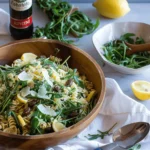 Lemon Arugula Pasta Salad
