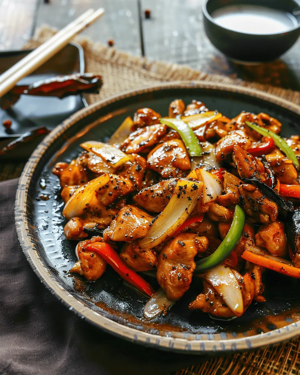 Black Pepper Chicken: A Juicy Twist on a Classic Favorite