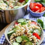 Cucumber Pasta Salad
