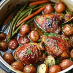 Slow Cooker Honey Garlic Chicken