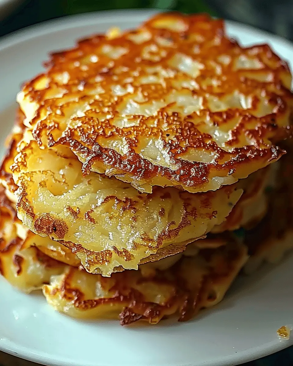 German Potato Pancakes: Easy Recipe with Turkey Bacon Delight