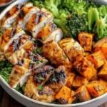 Grilled Chicken & Sweet Potato Bowl
