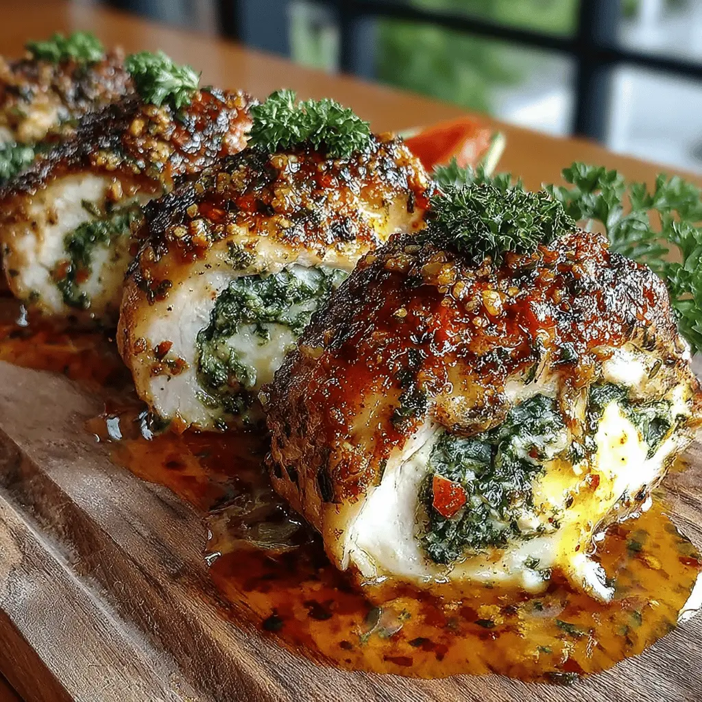 Herbed Ricotta Stuffed Chicken Rolls: Easy and Indulgent Delights