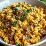 High-Protein Creamy Beef Pasta