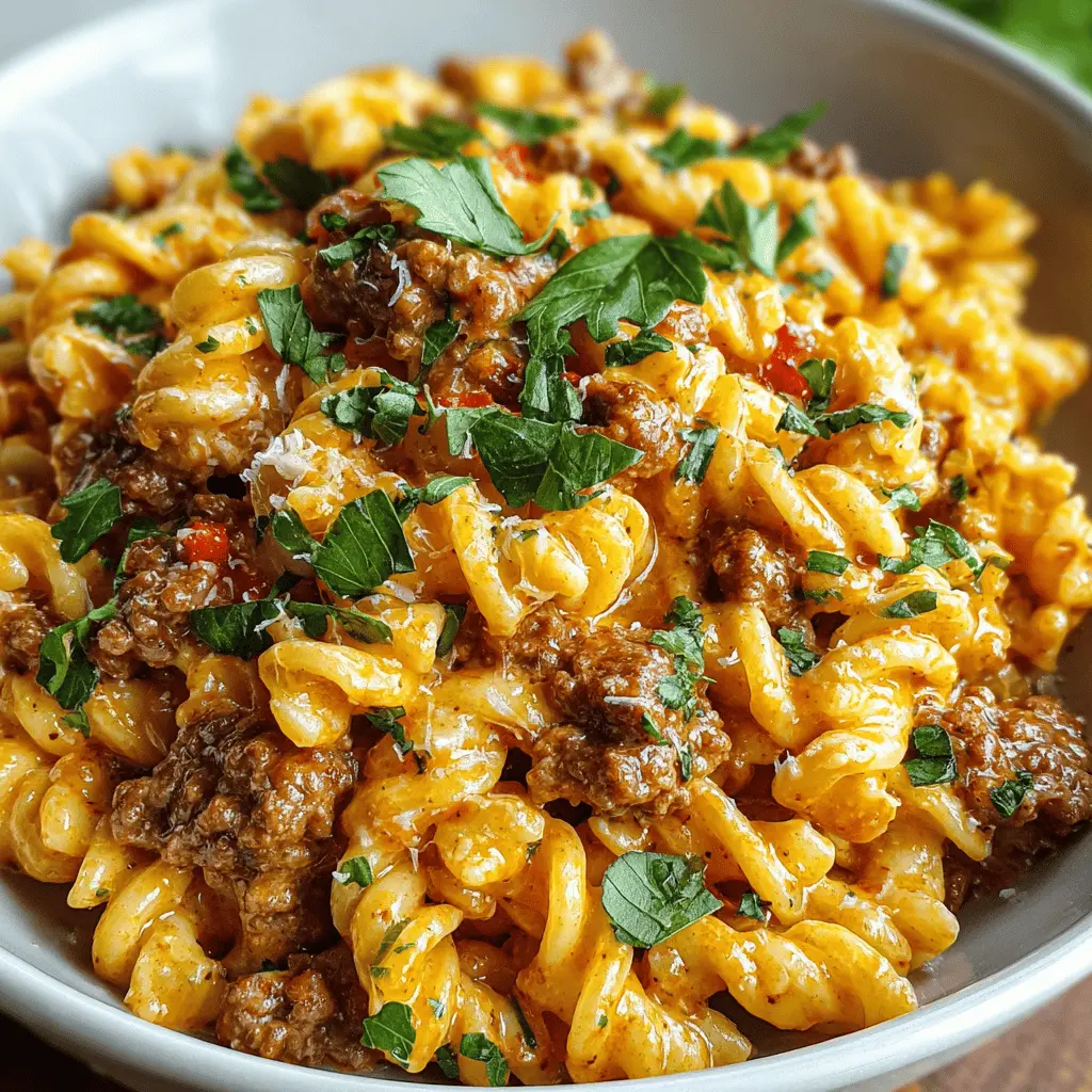 High-Protein Creamy Beef Pasta: The Best Comfort Meal You’ll Love