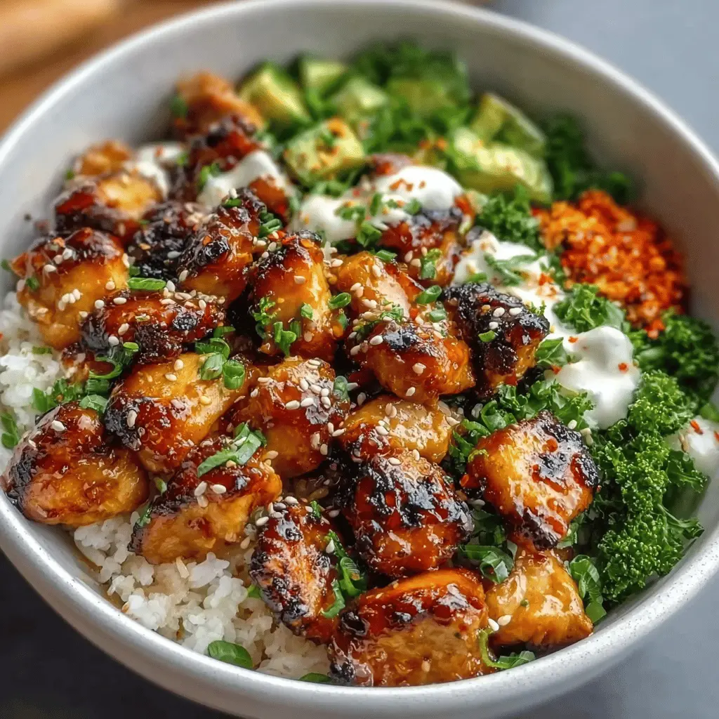 Hot Honey Chicken Bowl: Easy Joy of Homemade Comfort Food