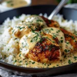 Sizzle Up Creamy Smothered Chicken And Rice