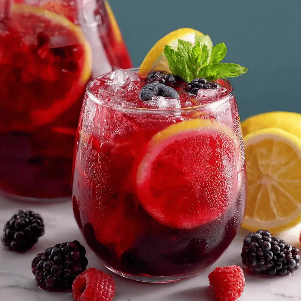 Triple Berry Lemonade: Refreshingly Easy Recipe for All Seasons