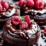 Valentine’s Day Double Chocolate Raspberry Muffins Recipe