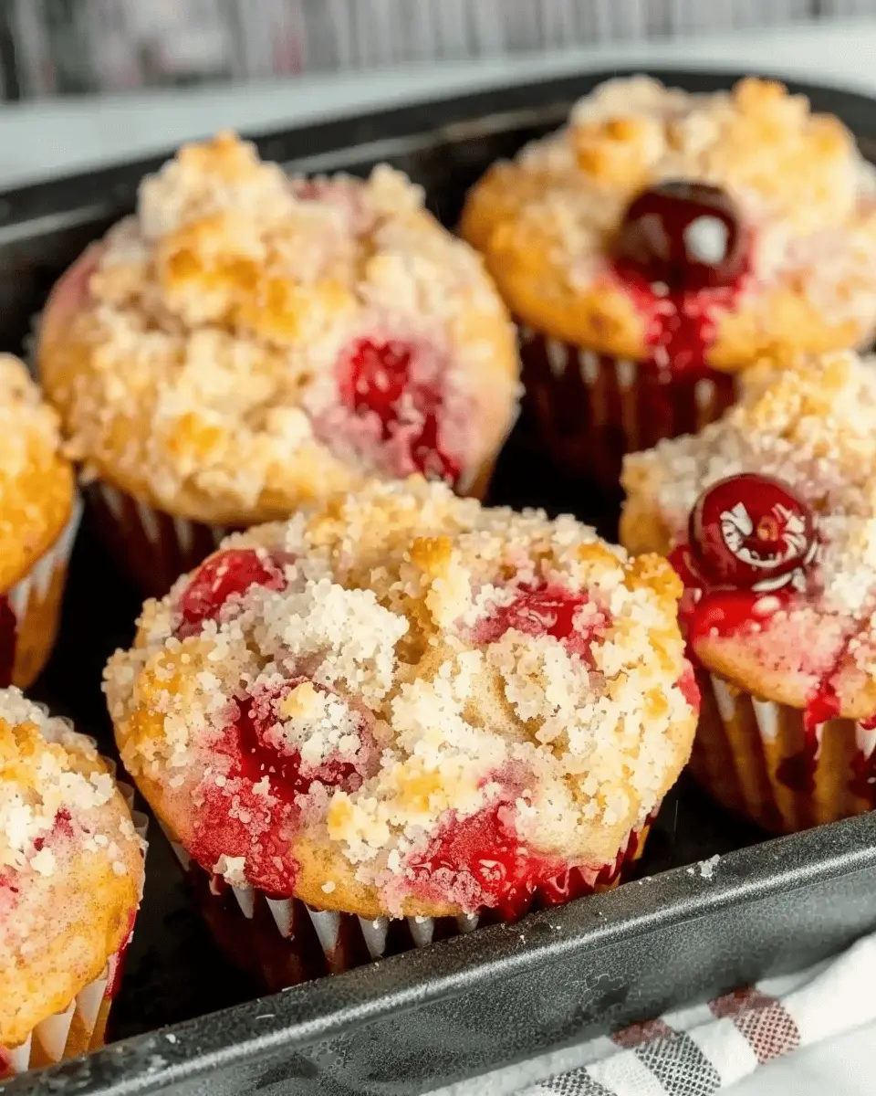 Cherry Cobbler Muffins: Easy and Delicious Recipe You’ll Love