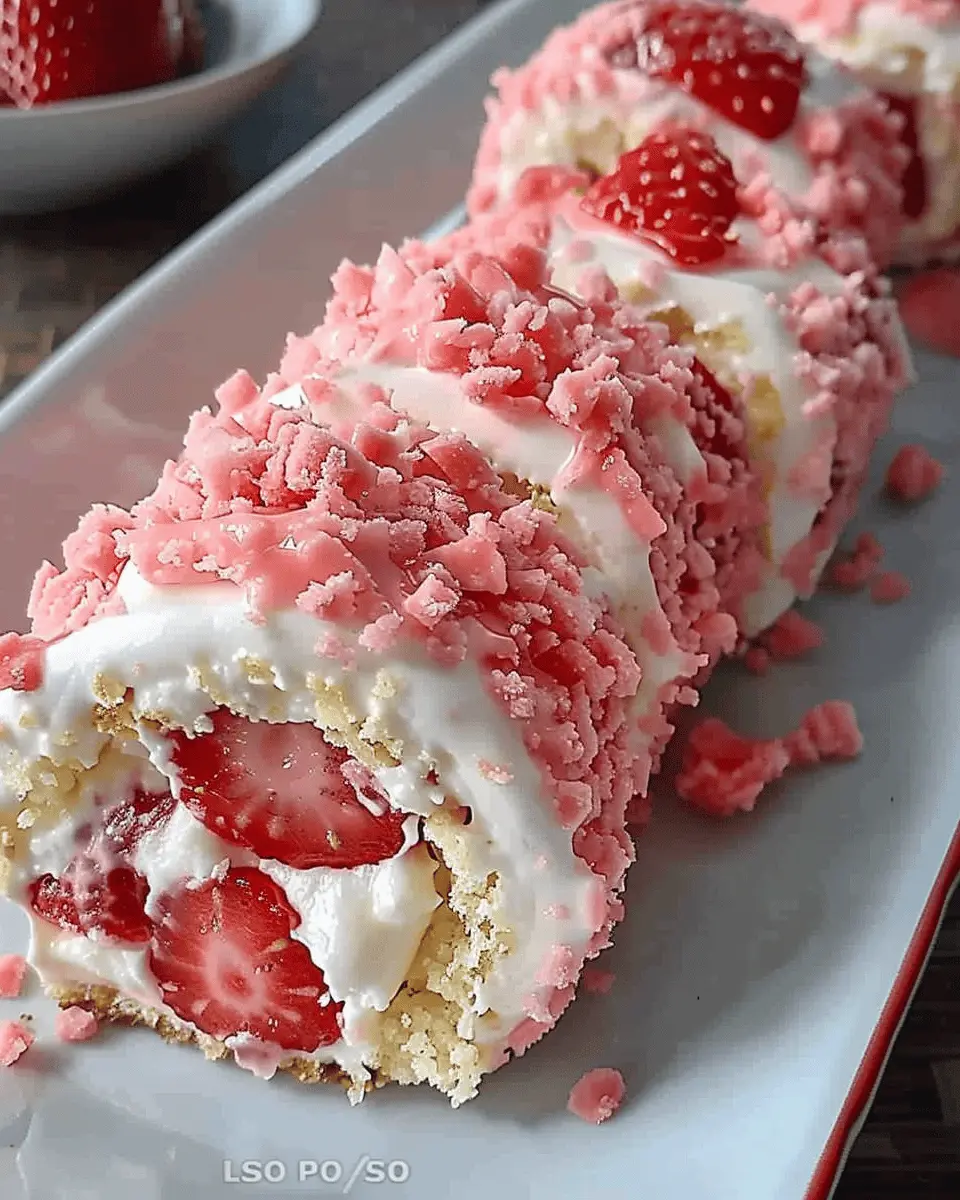 Strawberry Shortcake Cheesecake Rolls: The Ultimate Indulgent Treat
