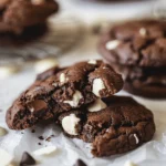 Crumbl Triple Chocolate Cookies