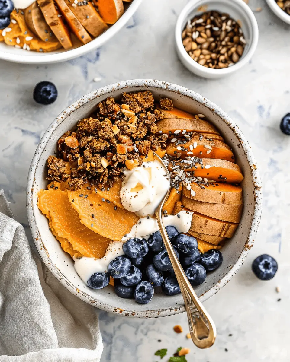 Sweet Potato Breakfast Bowl: Easy and Nourishing with Turkey Bacon