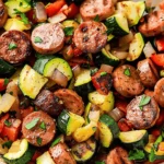 Sausage and Zucchini Skillet