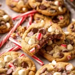 Peppermint Chocolate Chip Cookies