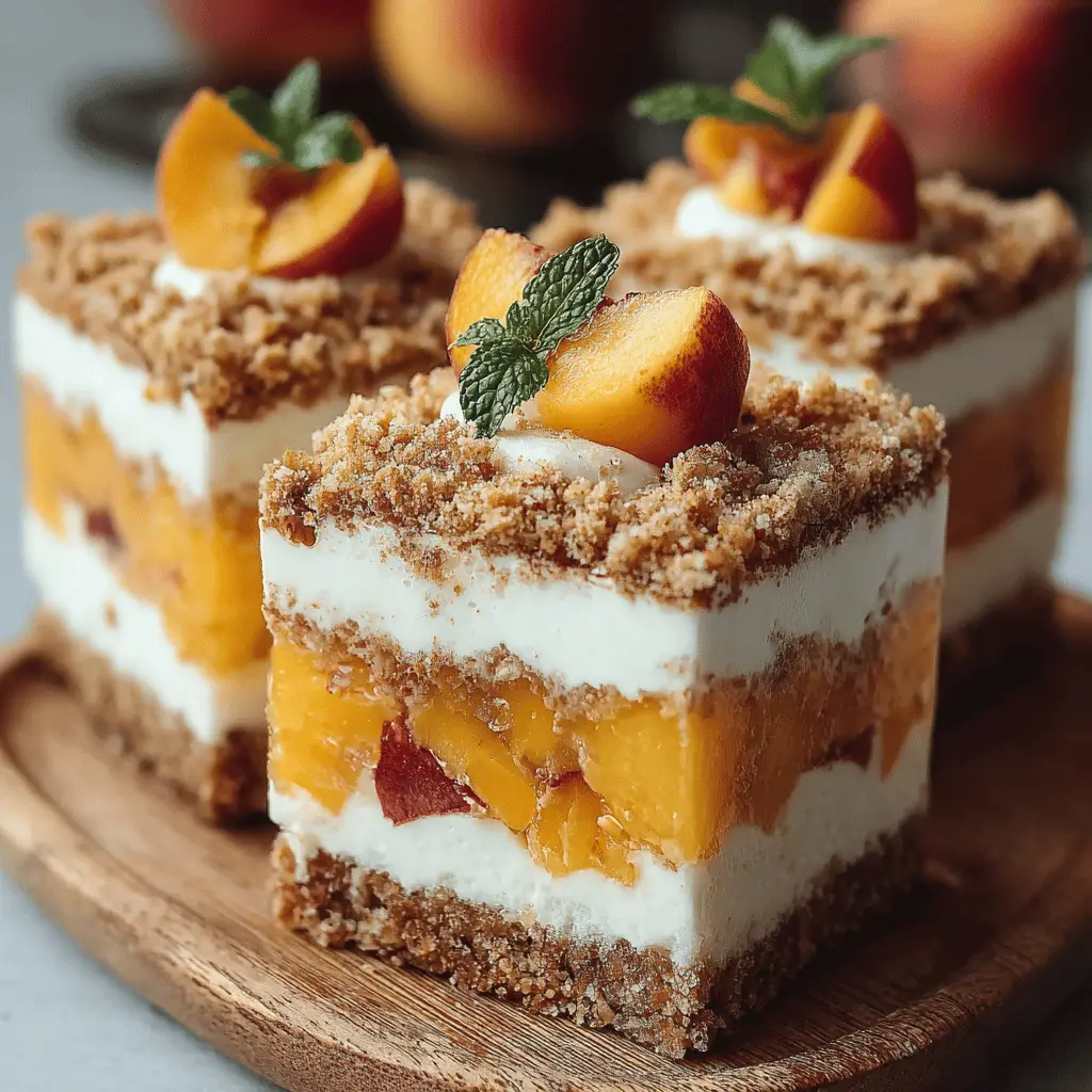 Peaches and Cream Desserts: Indulgent Treats for Summer Bliss
