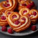 Raspberry Palmiers