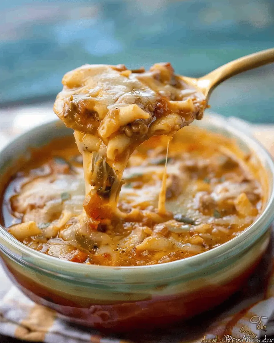 Easy Lasagna Soup with Turkey Bacon: A Cozy Weeknight Delight
