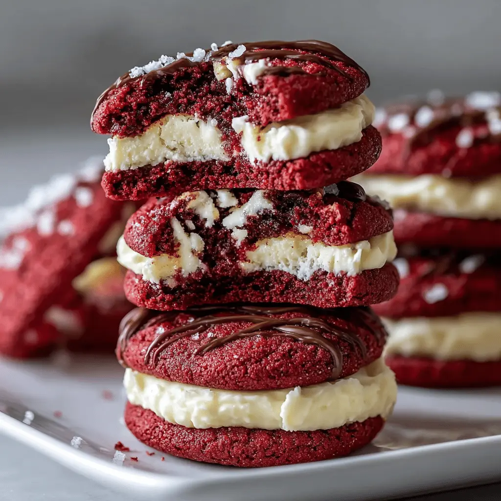 Cheesecake Stuffed Red Velvet Cookies: The Best Indulgent Treat