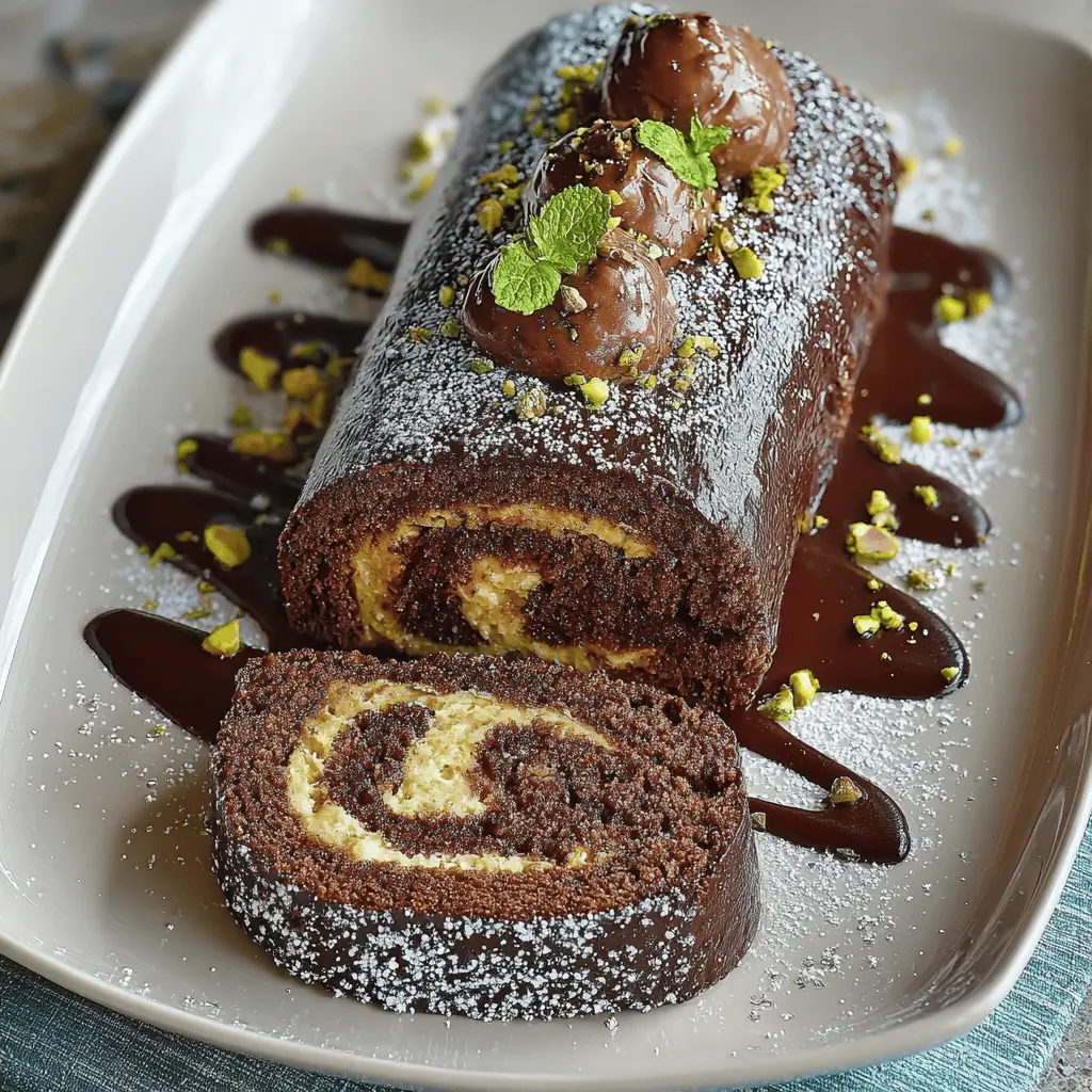 Dubai Chocolate Roll Cake: Indulgent Delights You Can Make at Home