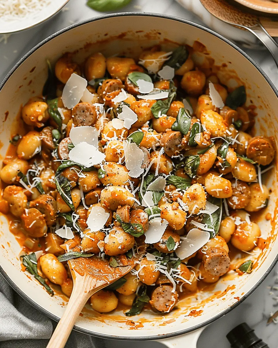 Sausage and Gnocchi Skillet: A Quick, Indulgent Comfort Meal