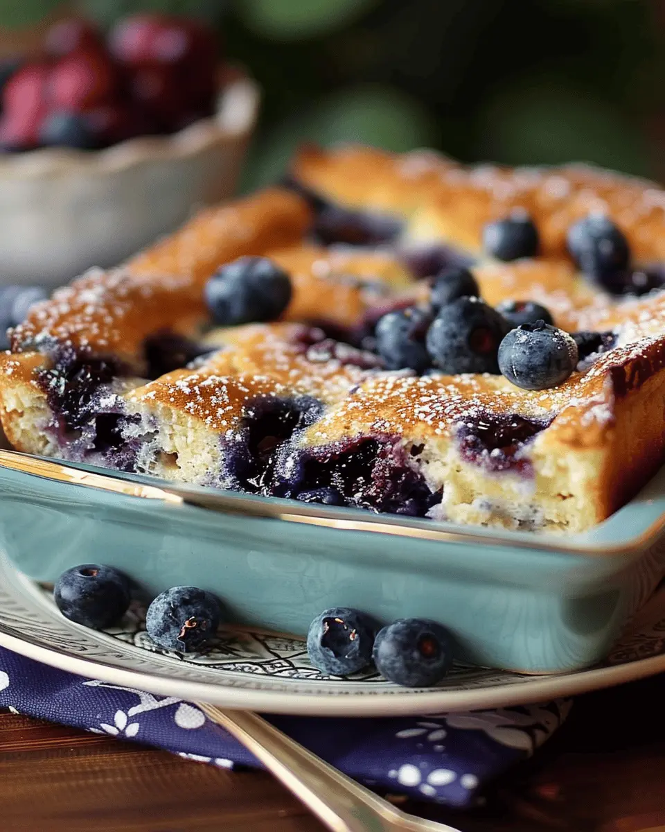 Blueberry Buttermilk Pancake Casserole: An Indulgent Morning Treat