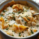 Delicious White Chicken Lasagna Soup