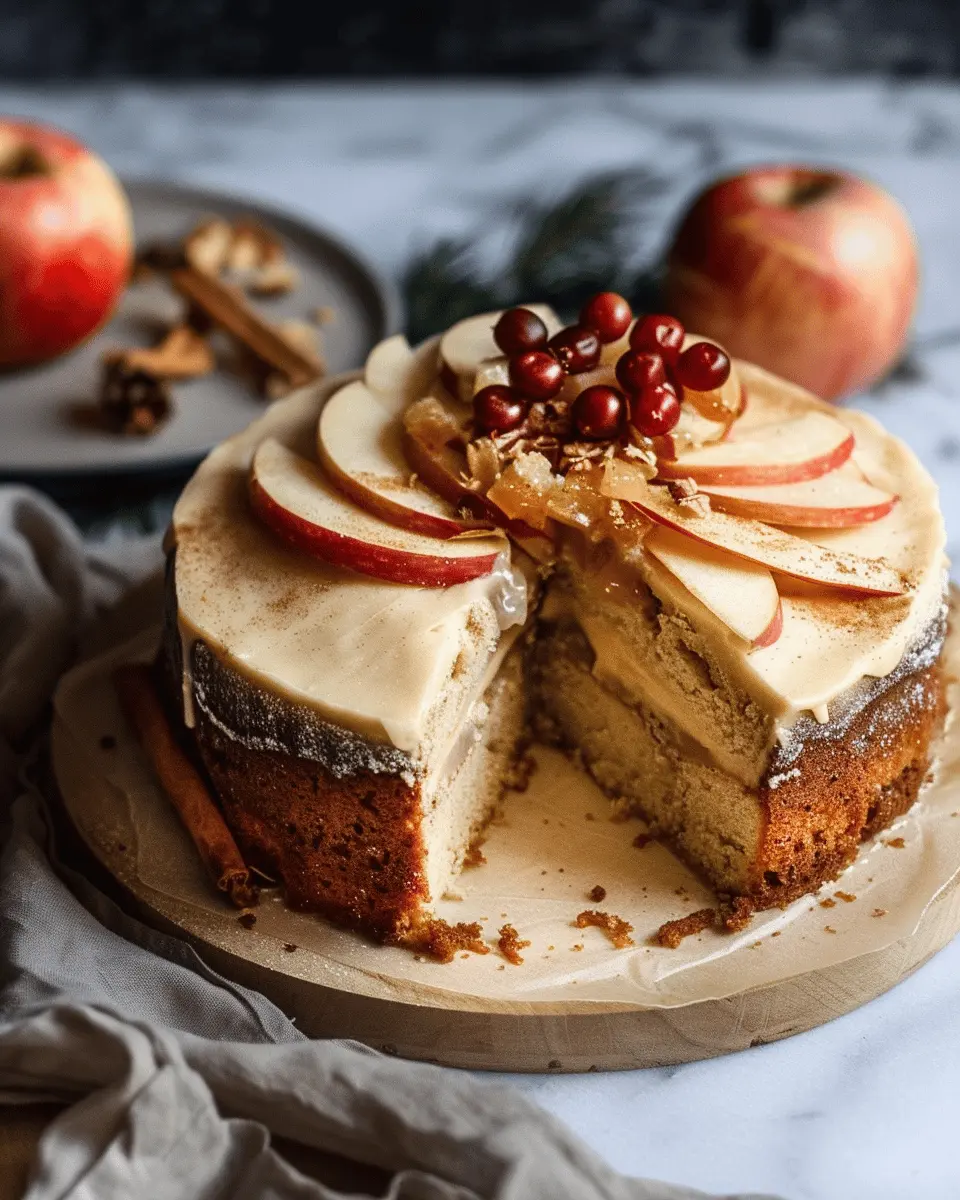 Festive Bourbon Apple Cider Cake: A Cozy Holiday Treat