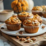 High-Protein, Cottage Cheese Pumpkin Muffins