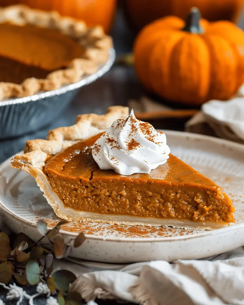 Homemade Pumpkin Pie Recipe: The Best Comfort Dessert for Fall