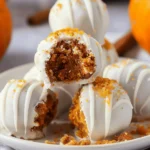 No Bake Pumpkin Balls