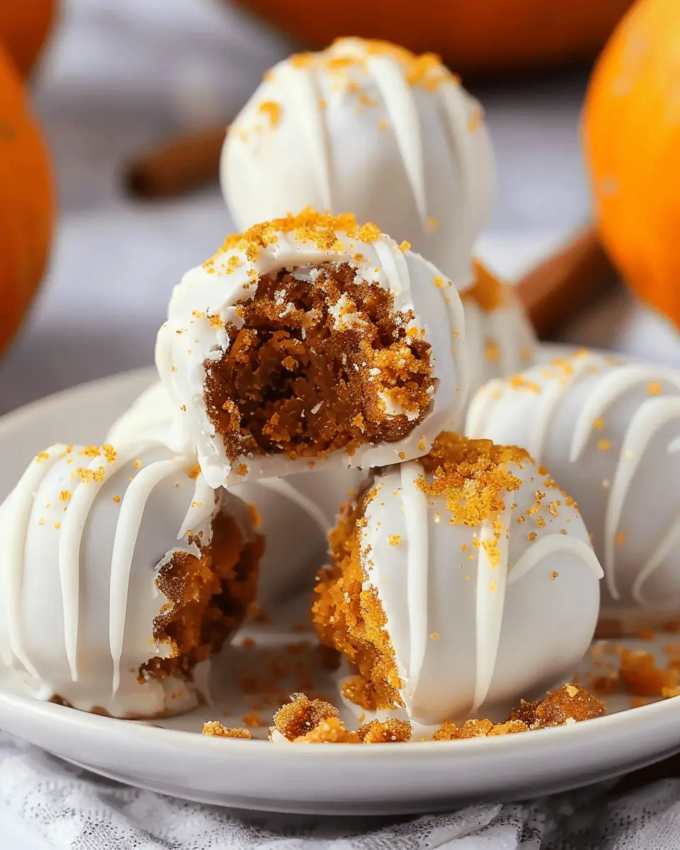 No Bake Pumpkin Balls: Easy Fall Treats You’ll Love to Make
