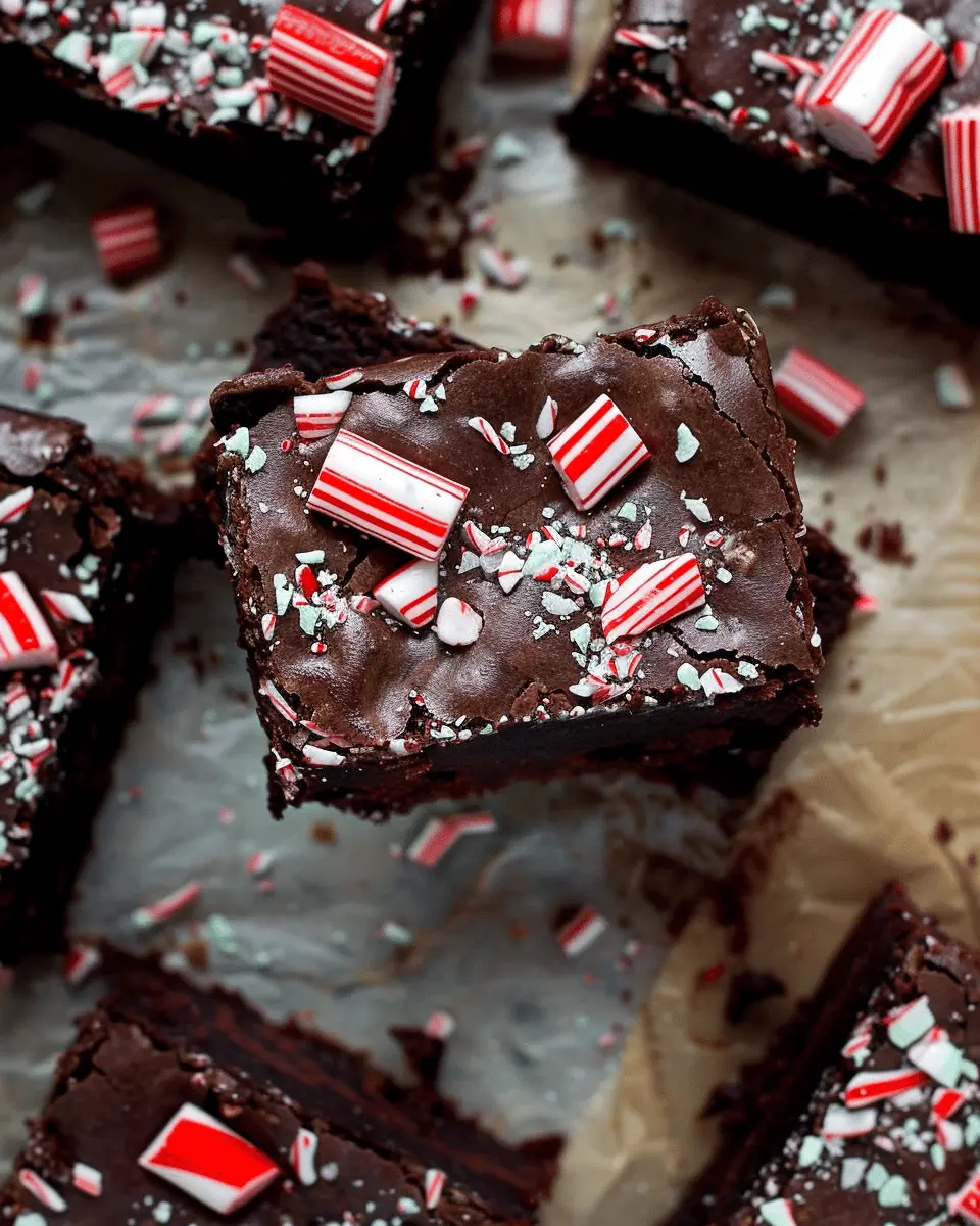 One Bowl Peppermint Brownies: Easy Indulgence for Sweet Lovers
