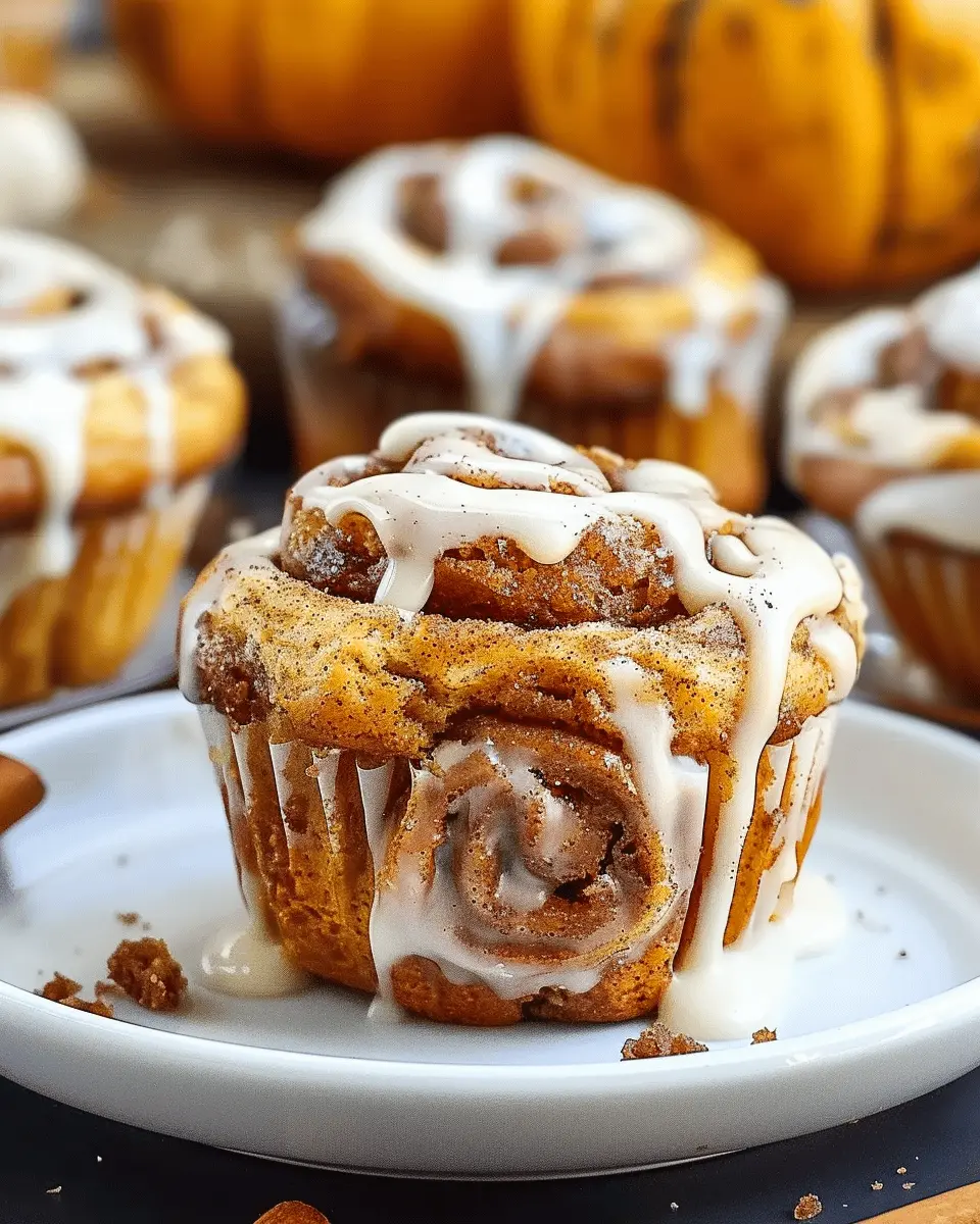 Pumpkin Cinnamon Roll Muffins: Indulgent Fall Treats to Bake