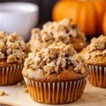 Pumpkin Crumb Muffins