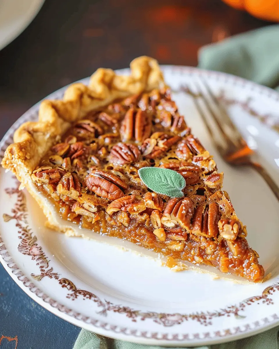 Pumpkin Pecan Pie: The Best Homemade Dessert for Fall Celebrations