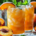 Refreshing Peach Lemonade