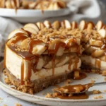 Salted Caramel Apple Pie Cheesecake Recipe