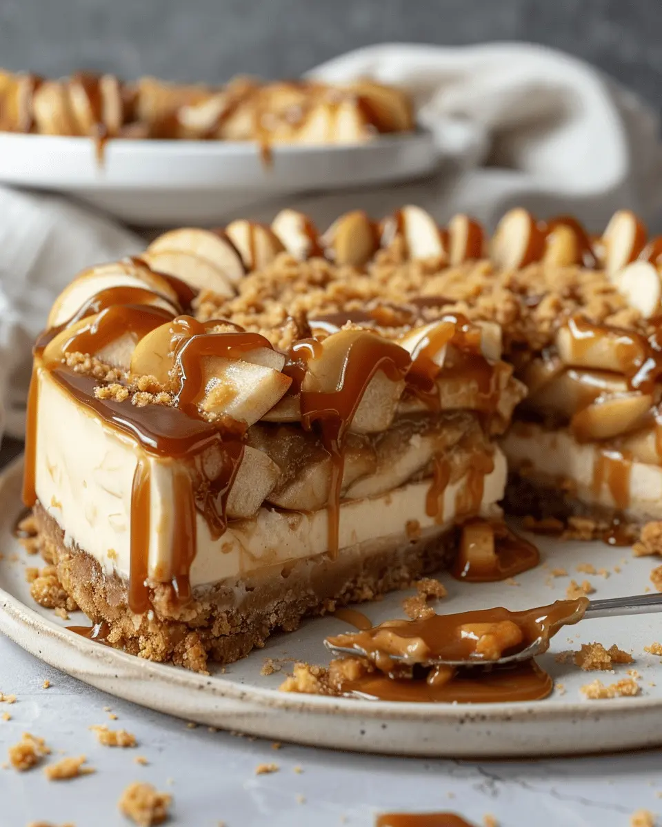 Salted Caramel Apple Pie Cheesecake: The Best Indulgent Treat