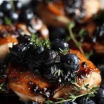 The Best Blueberry Thyme Chicken