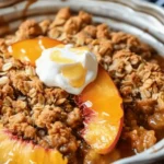 Fresh Peach Crisp Recipe