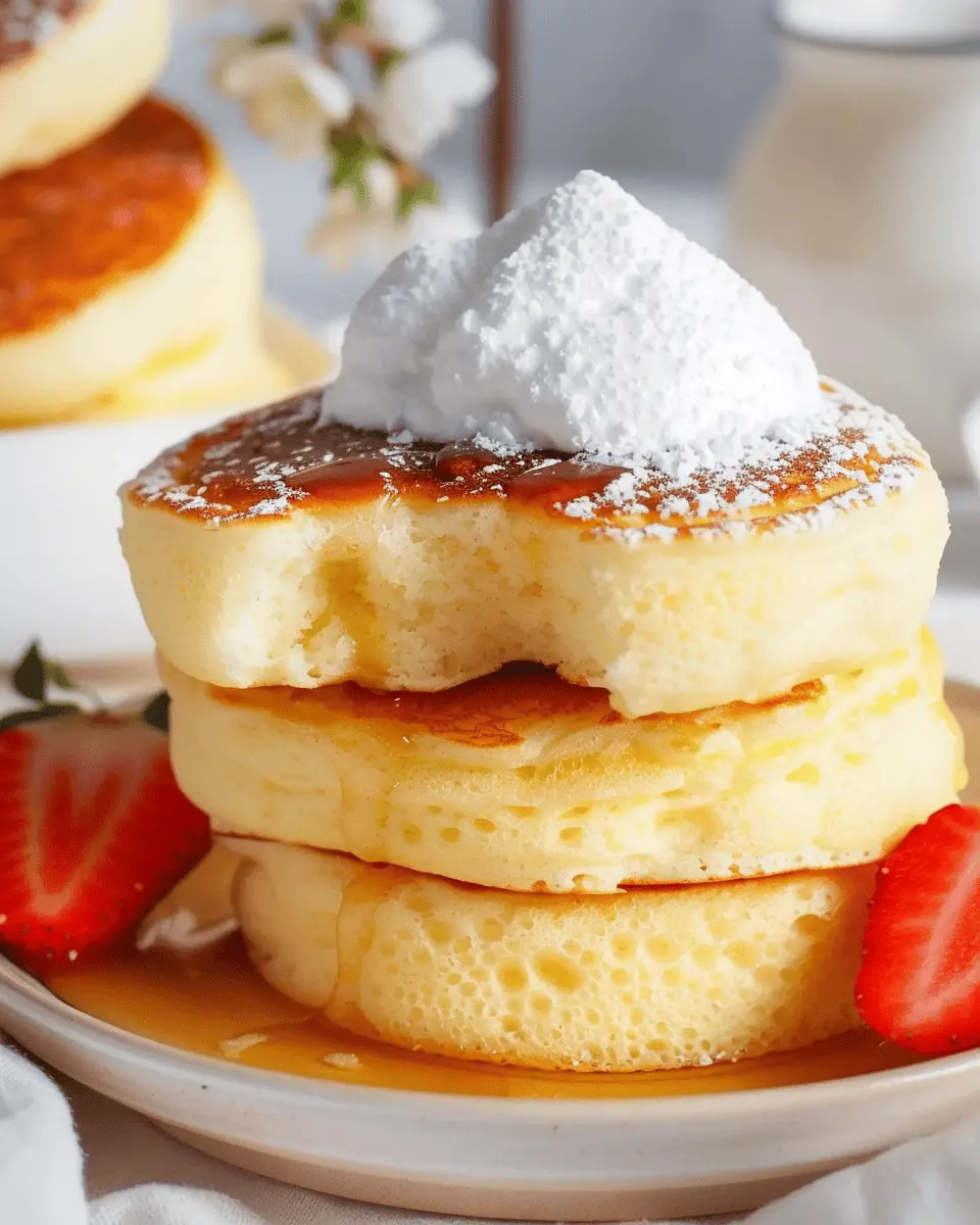 Fluffy Japanese Soufflé Pancakes: The Best Comfort Food Recipe