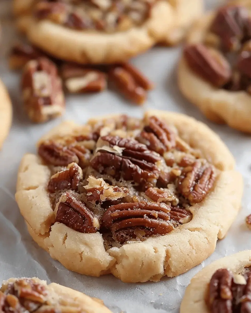 Crumbl Pecan Pie Cookies: Indulgent Sugar Cookie Delight